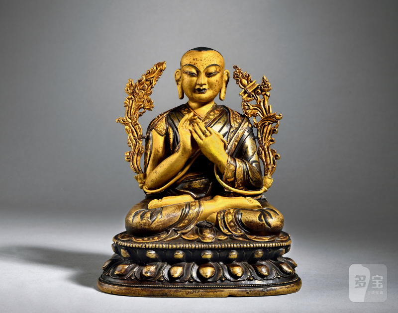 清乾隆（1736-1795年）宗喀巴像